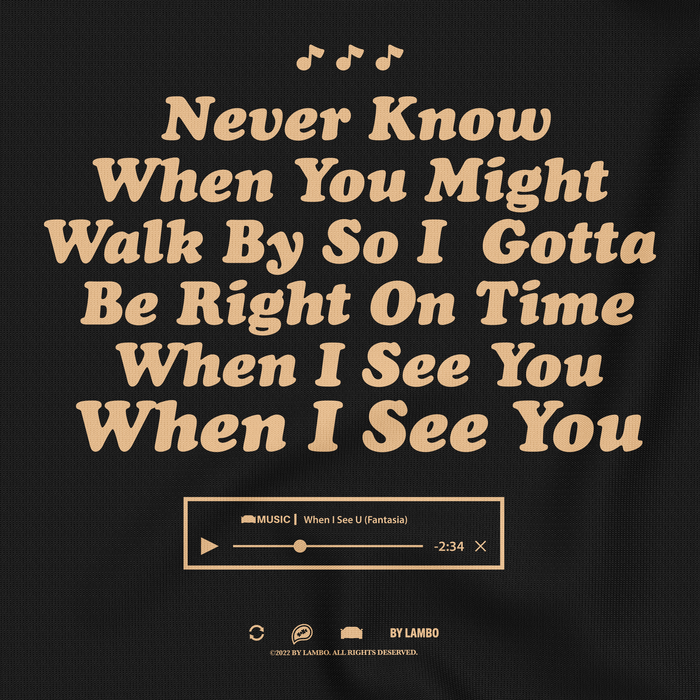 When I See U